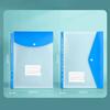 6 Pcs New PP Binder Folders Clear Envelopes Punched Pockets 11 Holes A4 Label Loose-Leaf File Management