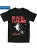 Unisex T-shirt Black Flag Damaged T-Shirts Men Women Casual Pure Cotton Tee Shirt Round Neck Short Sve T Shirts New Arrival Clothes