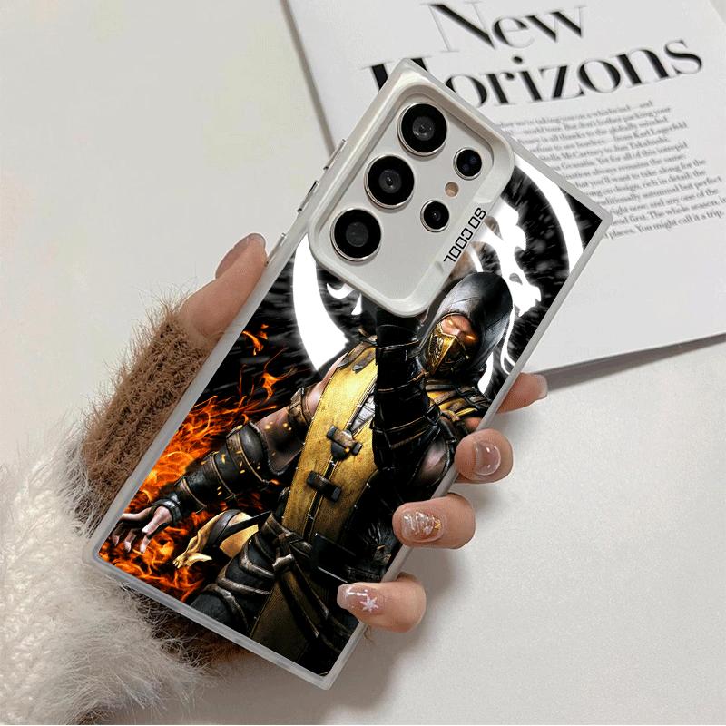 

Mortal Kombat Game Soft Phone Case for Samsung Galaxy S24 S25 FE S26 Edge S23 Ultra S22 Plus S21 + Shockproof Cover Back Shell Samsung S23