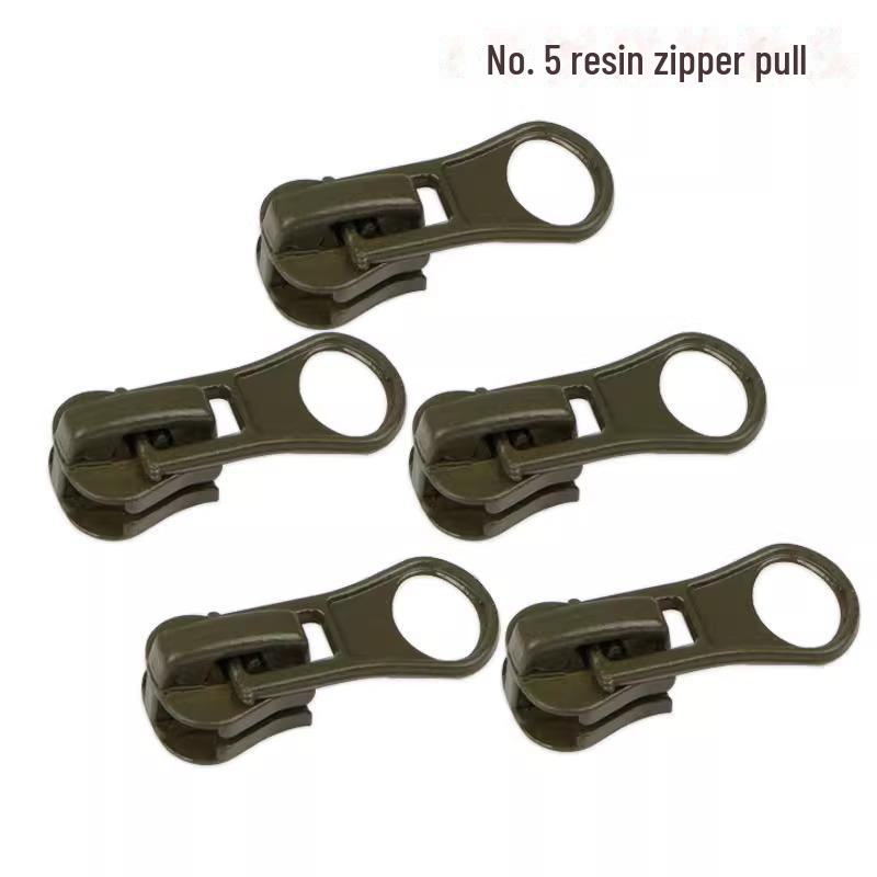 Οχι. 5 Φερμουάρ Ρητίνης για Σκηνές, Μπουφάν, Αποσκευές και Σχολικές Στολές