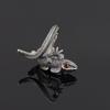 Buyee   Copper Male Unique Ring Finger Cute Lizard Animal Open Ring For Men Fashion Fine Jewelry Circle Gift