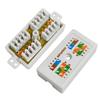 Cat6 Anschlussdose RJ45 Spleißverbinder Ungeschirmt Auflege-Typ Kupplung für Cat6 Ethernetkabel Zubehör