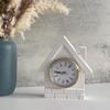 Ornament Mould Flexible Silicone Mold for Office Decoration Miniature Clock Shaped Desktop Embellishment Making Molds