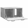 Wall Mounted TV Cabinet Concrete Grey 59.5 x 41 x 30 cm