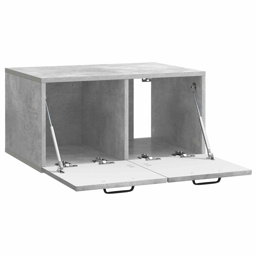 Wall Mounted TV Cabinet Concrete Grey 59.5 x 41 x 30 cm