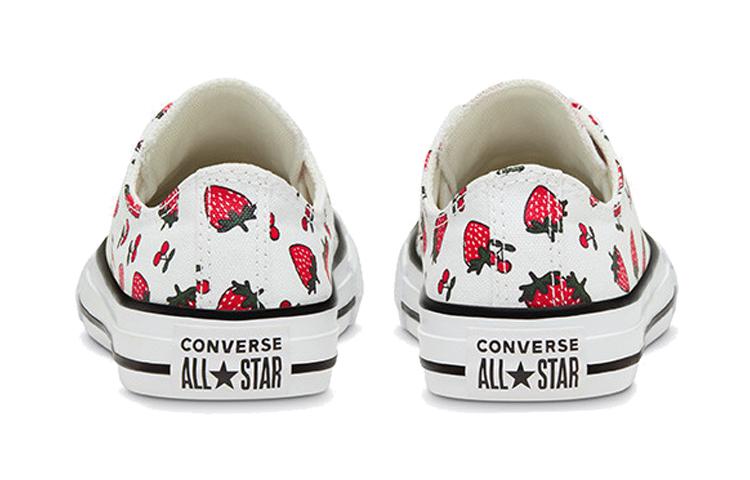 Converse Chuck Taylor O Comfortable Low top Kids Canvas Shoes White Teenagers 668174C