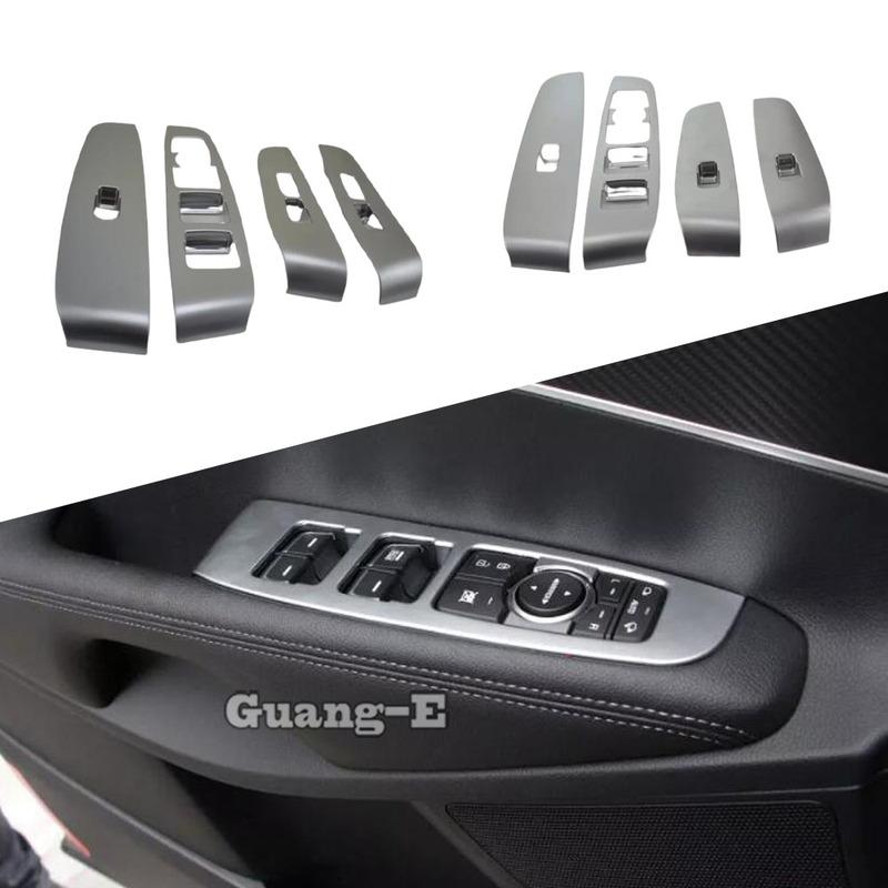 For Kia Sorento L 2015 2016 2017 2018 Car ABS Plastic Armrest Handrail Inner Door Window Glass Switch Panel Cover Trim Frame
