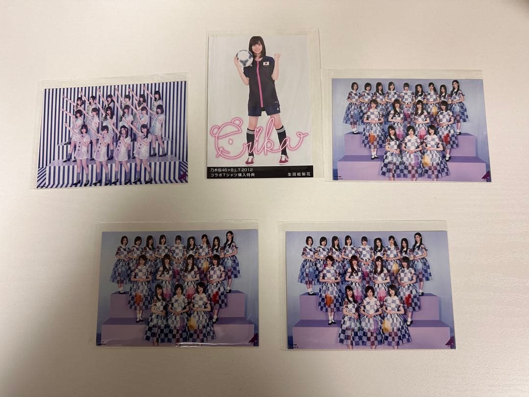 [USED] Nogizaka46 Erika Ikuta Photo (B.L.T 2012 T-shirt Bonus)