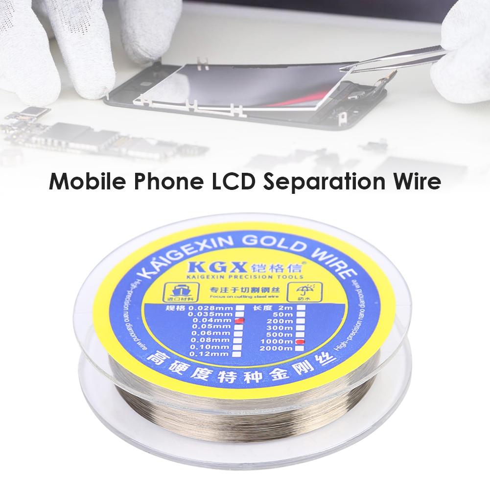 Screen Separator Wire Buy 1000m Alloy Wire Cutting Line Glass LCD Display Screen Separator ...
