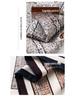 Paisley Cashew Silk Wool Scarf for Women - Handmade, Rolled Edges, High-End Autumn/Winter Square Neck Tie, 70