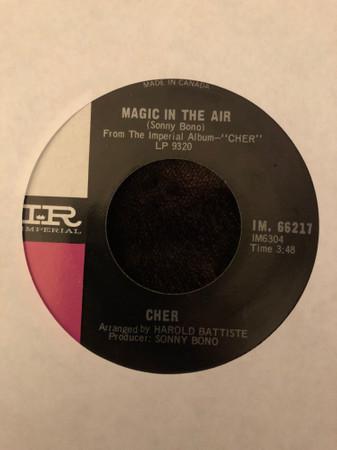 7inch Record CHER - Behind The Door IM66217 Imperial 1966 Canada Pop Used
