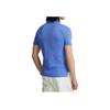 Polo Ralph Lauren Solid Color Small Pony Embroidered Slim Fit Short Sleeve Polo Shirt Men Tops Blue 710541705-201