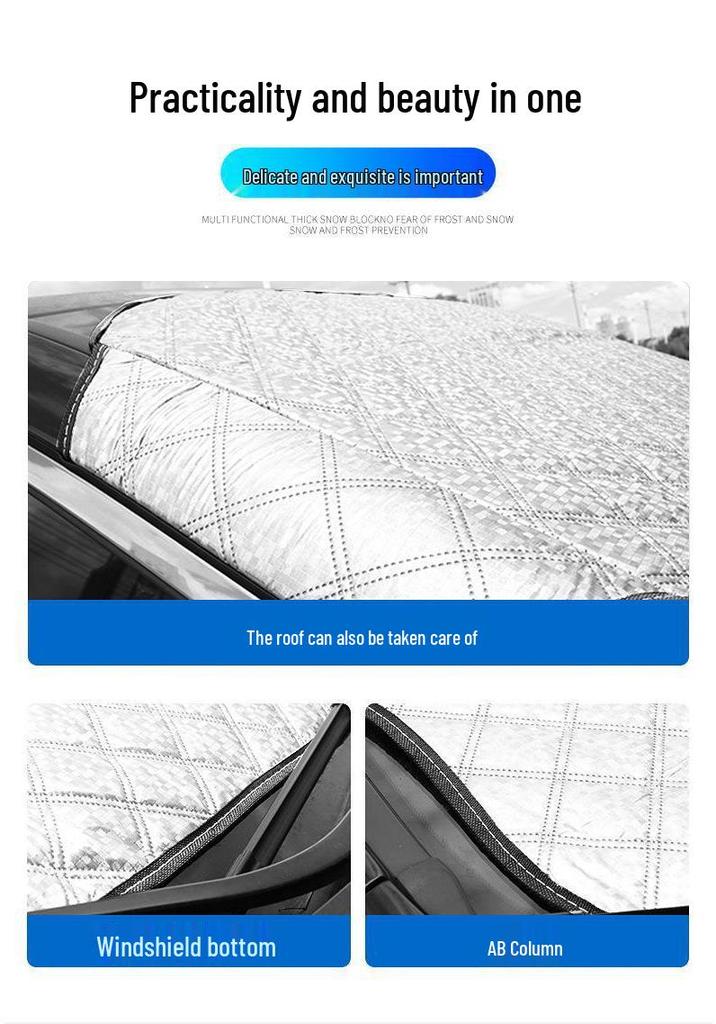 Universal Car Windshield Snow Cover - Winter Shield for All Models (2026)