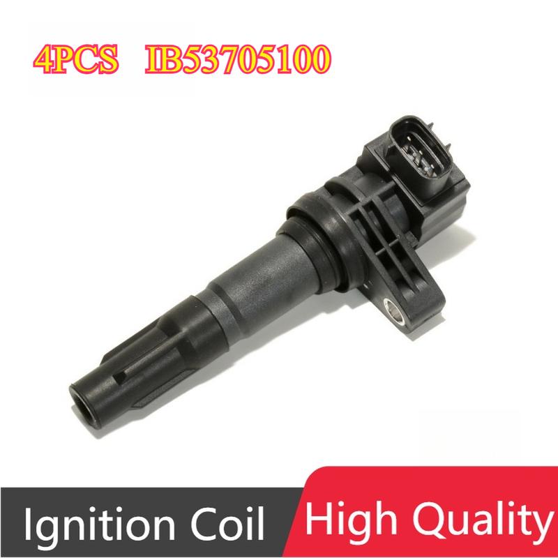 4Pcs IB53705100 IB53705100B 473QB FK0398 Ignition Coils For BYD F3 F3R F6 G3 G6 L3 M6 S6 473QB Engine Car Accessories