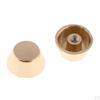 10x Brass Screw Head Feet Purse Handbag Spots 9mm