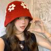 Korean Style Beanies Hat Handmade Bucket Hat Retro Women's Fisherman Hat  Girls