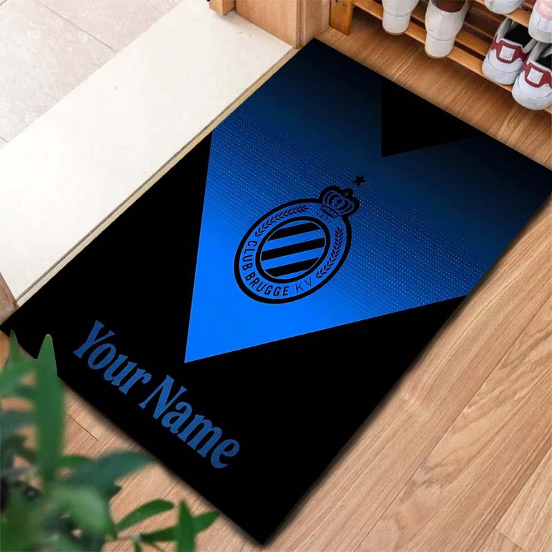Club Brugge Kv Crest Custom Name Carpet Rug For Living Room Bedroom Home Sofa Decoration Kids Play Nonslip Floor Mat