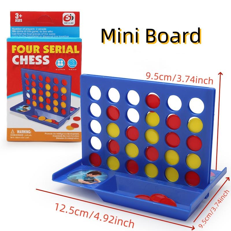 Four In A Row Bingo Chess Connect Classic Family Board Game Toys Fun Educational Toy for Kids Children Entertainment Board Games