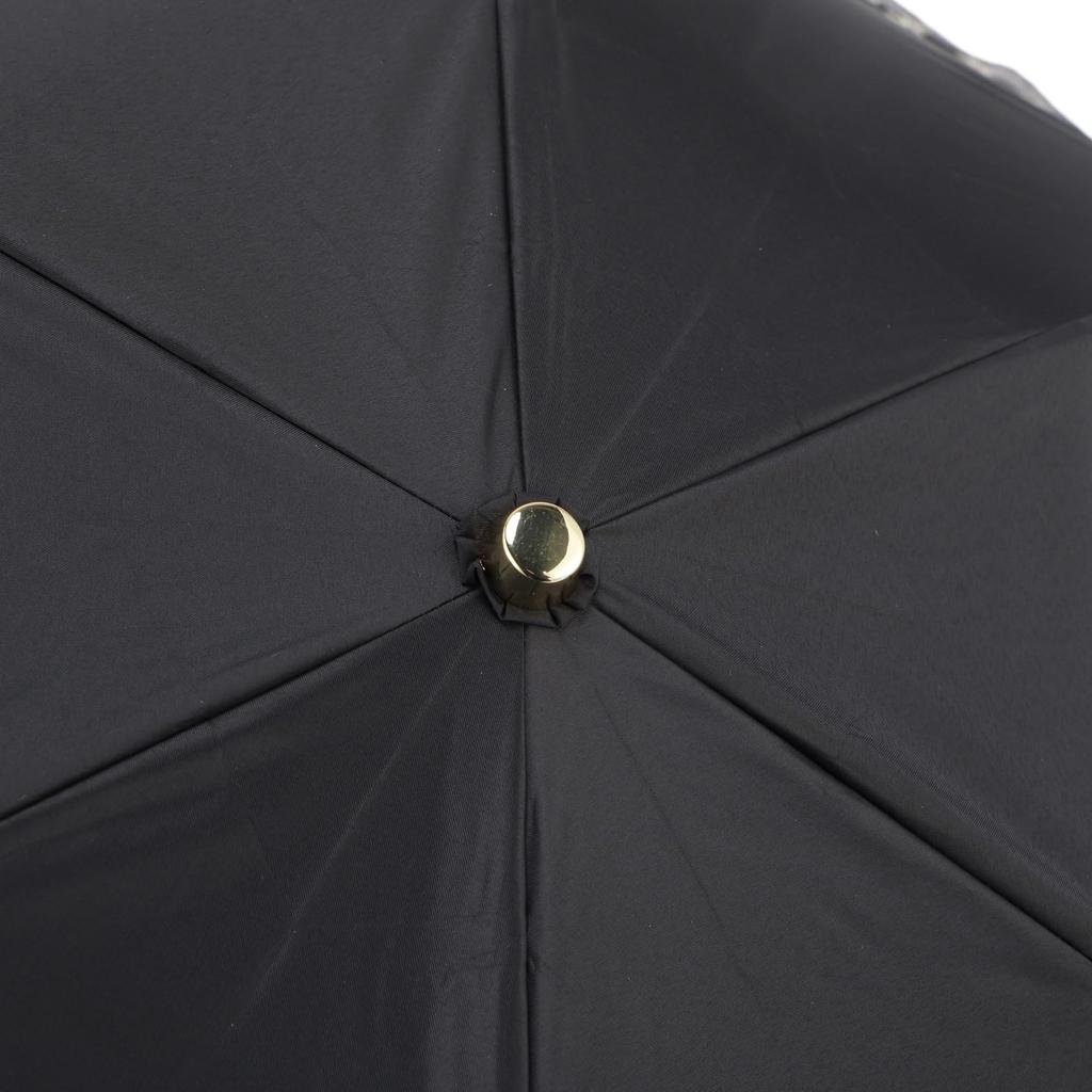 Viewlance Folding Full Suitable for Sun and Light Heat UV Summer Cream Women's Parasol, 50cm, Shade, Rain, Lightweight, Blocking, Blocking,