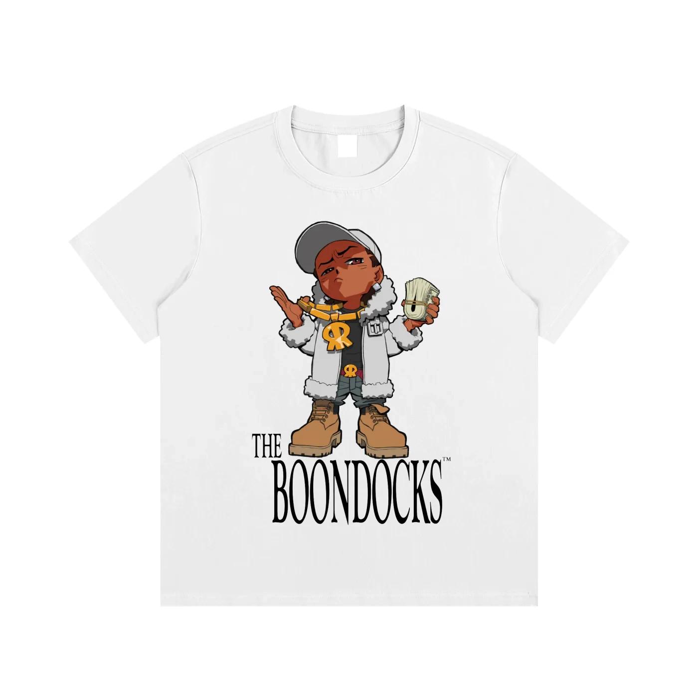 The Boondocks Riley Freeman Streetwear Graphic T-Shirt - Hip Hop Urban Style Tee L