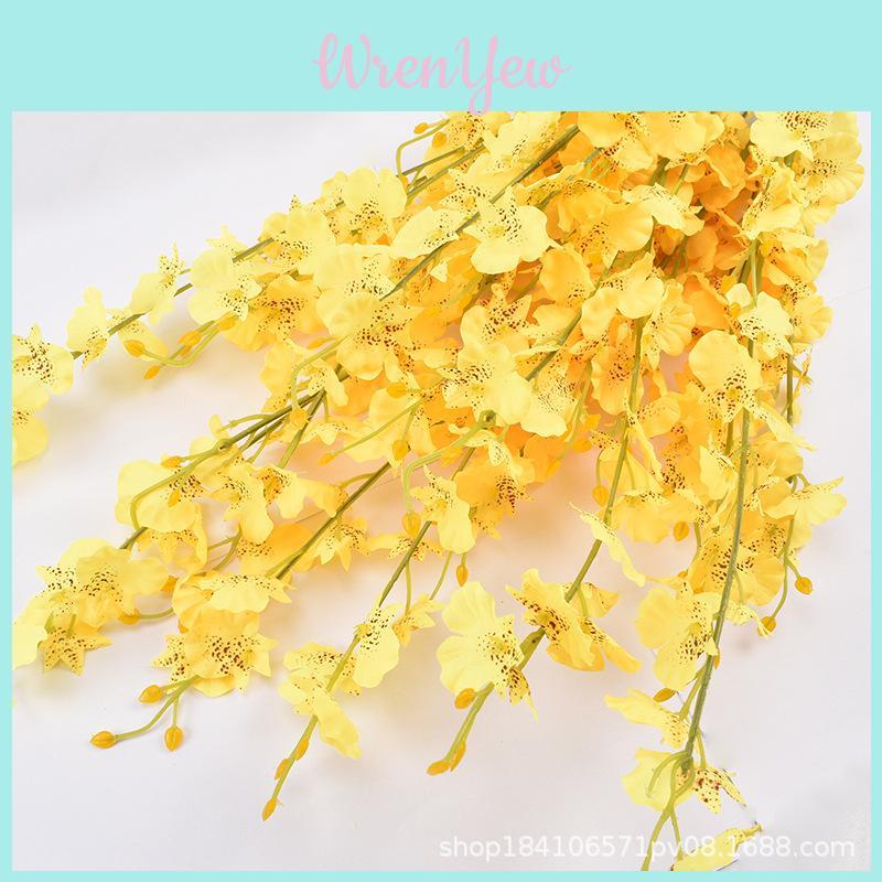 Oncidium Fake Flower Arrangement For Photography Props And Party Backdrops With Elegant Design
