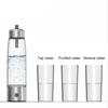 Generátor vodíkových lahví na vodu 460 ml Iontová membránová elektrolýza Tech 3 min 2300+ PPB Hydro Water Cup Dobíjecí stroj na vodíkové láhve na vodu