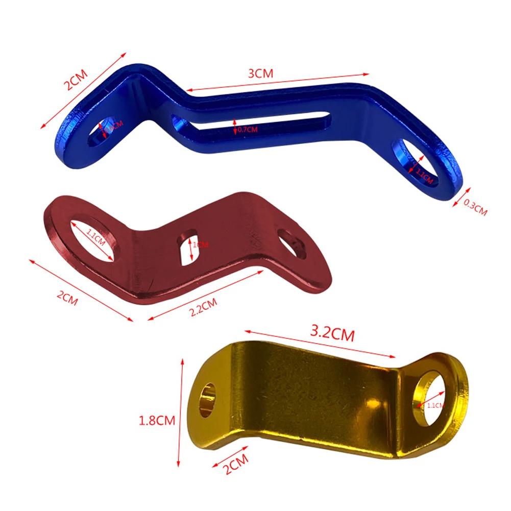 Motorcycle Bike Brake Master Cylinder Fluid Reservoir Tank Oil Cup Support Aluminum Alloy Holder Handlebar Brake Tank Bracket