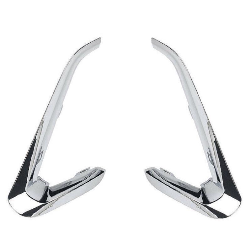 Fog Light Trim Frame Front Fog Light Lamp Cover Foglight Bezel Decoration Frame For GMC 2018-