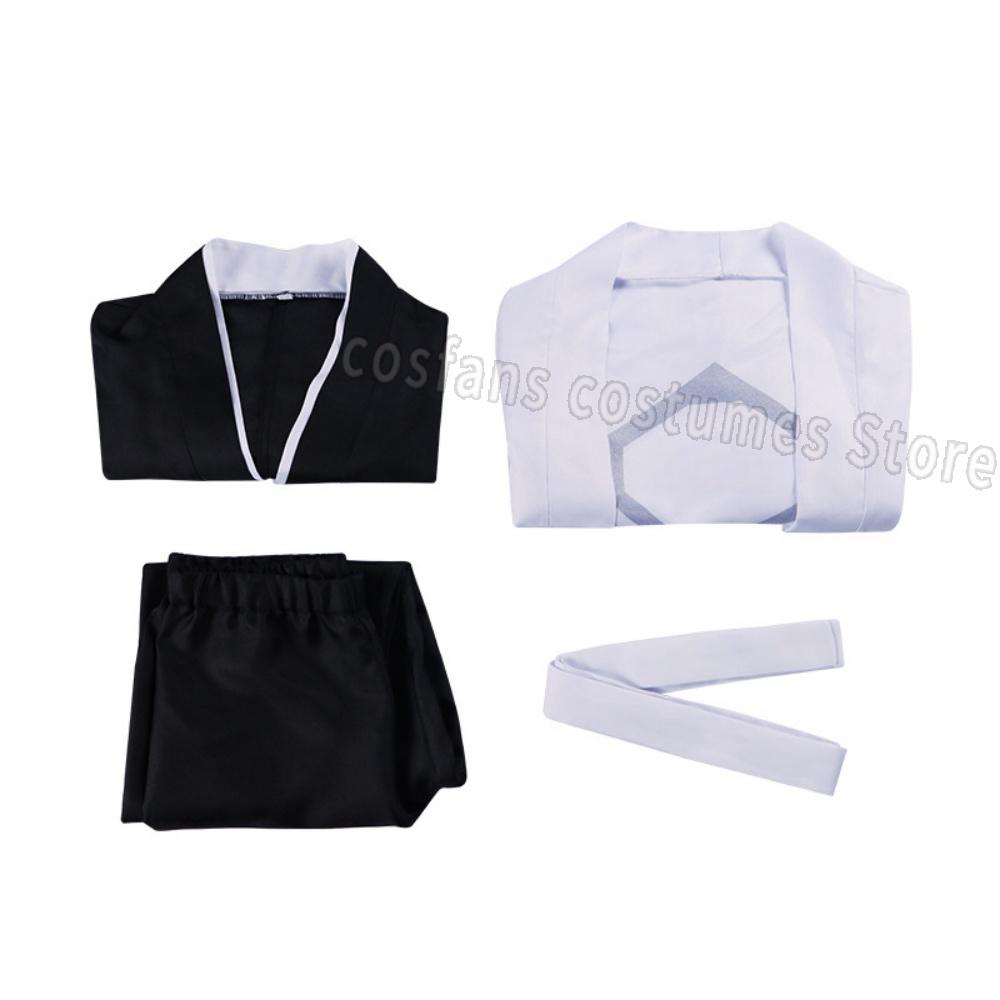 Aizen Sousuke Cosplay Costume Wig Bleach Cosplay Thousand Year Blood War Gotei 13 Team 5 Captain Robe Kimono Outfits