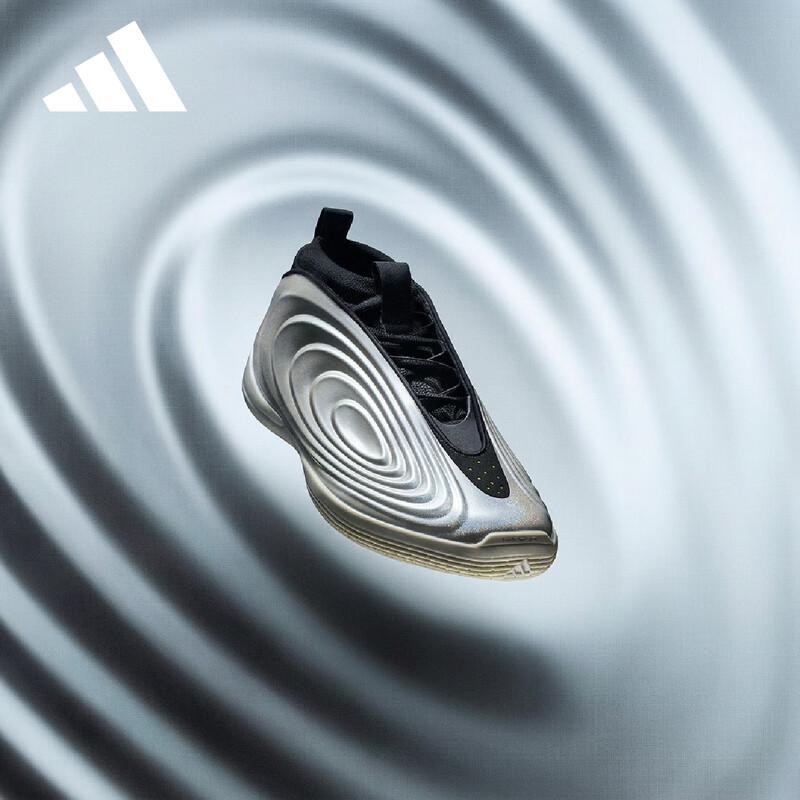 Унисекс баскетбольные кроссовки Adidas HARDEN VOLUME 10 ASW P 43 серебряный