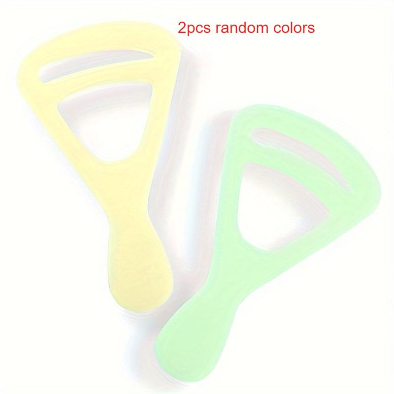 2 шт. Многоразовый трафарет для бровей - Руководство по рисованию бровей для идеальной естественной изгиба, Батарейки не требуются