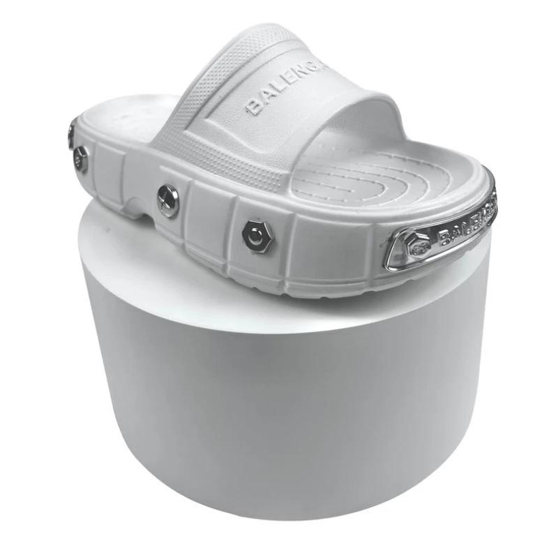 Women's Punk Slippers Unisex Sandals Platform Slipper Chunky Casual Shoes For Men Summer Couple Slide Flip Flops Plus Size 36-45