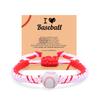 3er Set Basketball, Baseball und Fußball Fan Armband Geflochtenes Armband Zubehör für weibliche und männliche Sportler Feiern Sie den Sieg
