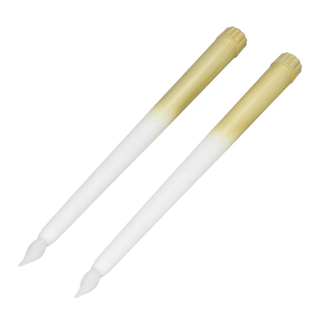 2pcs LED Taper Candles Battery Powered Flameless LED Candle Sticks for Festival Wedding Birthday