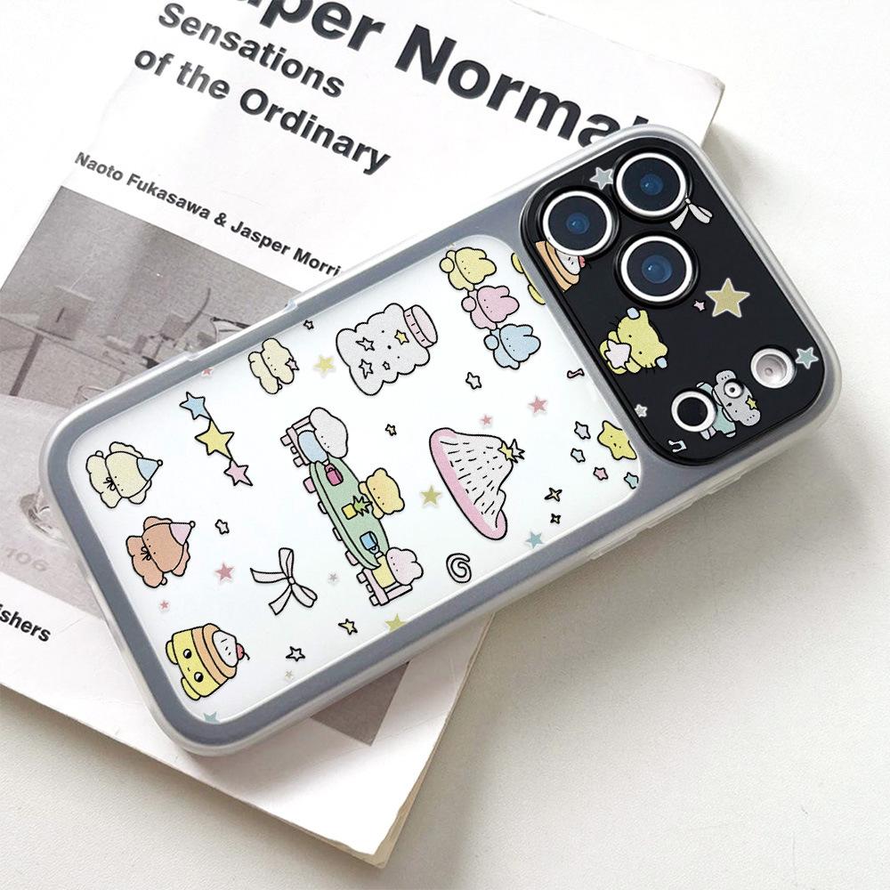 Applicable to iPhone17ProMax creative birthday party 2-in-1 mobile phone case Apple 16 niche 15 factory