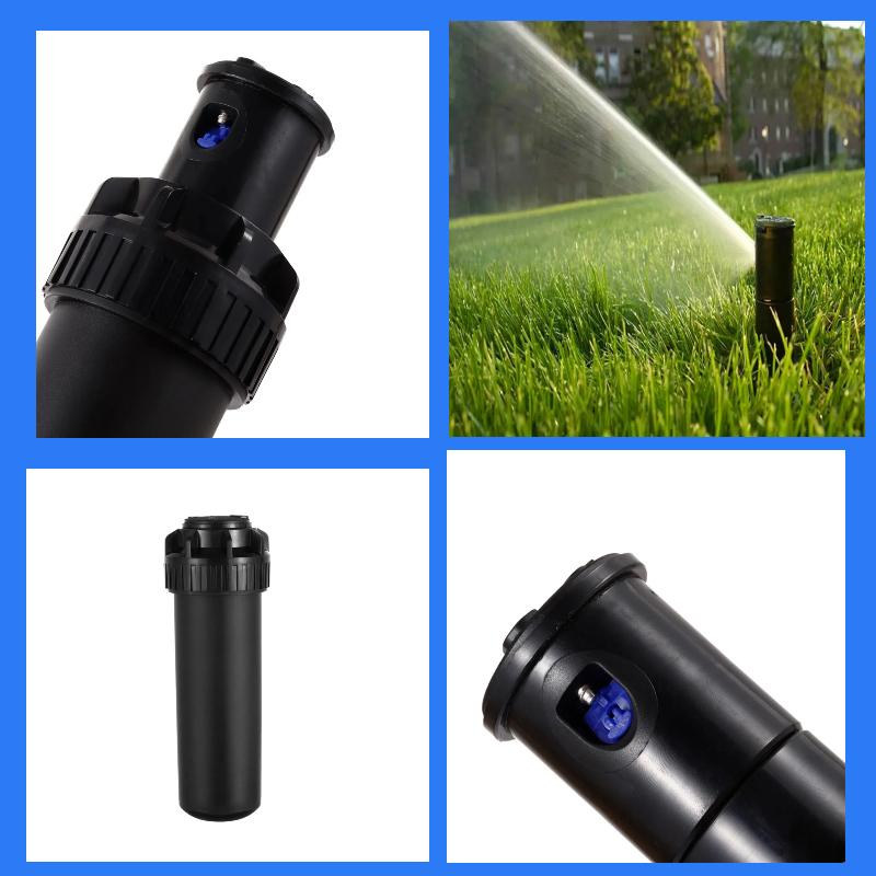 New 1/2" Female Thread 40°~360° Adjustable Underground Rotating Sprinkler Garden Lawn Orchard Irrigation Popup Sprayer Nozzle
