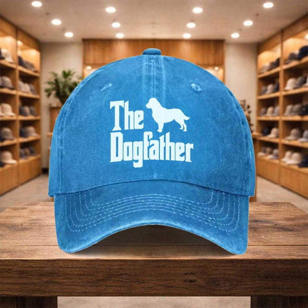 pc Baseball Cap a Casual Duckbill Hat The DogfatherS New Versatile Hat Adjustable Sports Cap Suitable for Vacations Travel