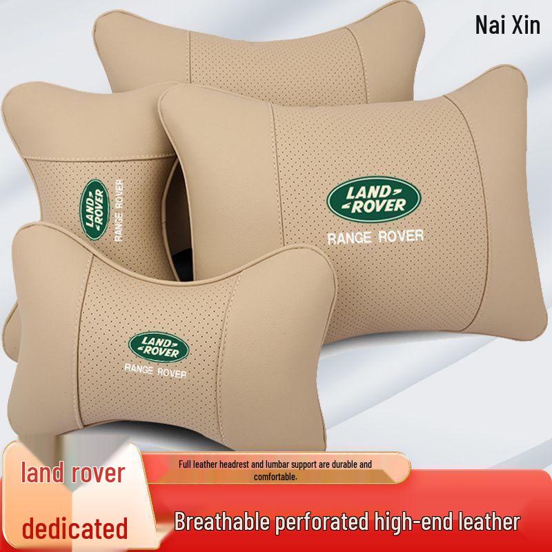 Geeignetes Nacken- und Lendenwirbelstützkissen für Range Rover: Evoque, Discovery, Sport, Velar, Guardian Kopfstützenschutz.