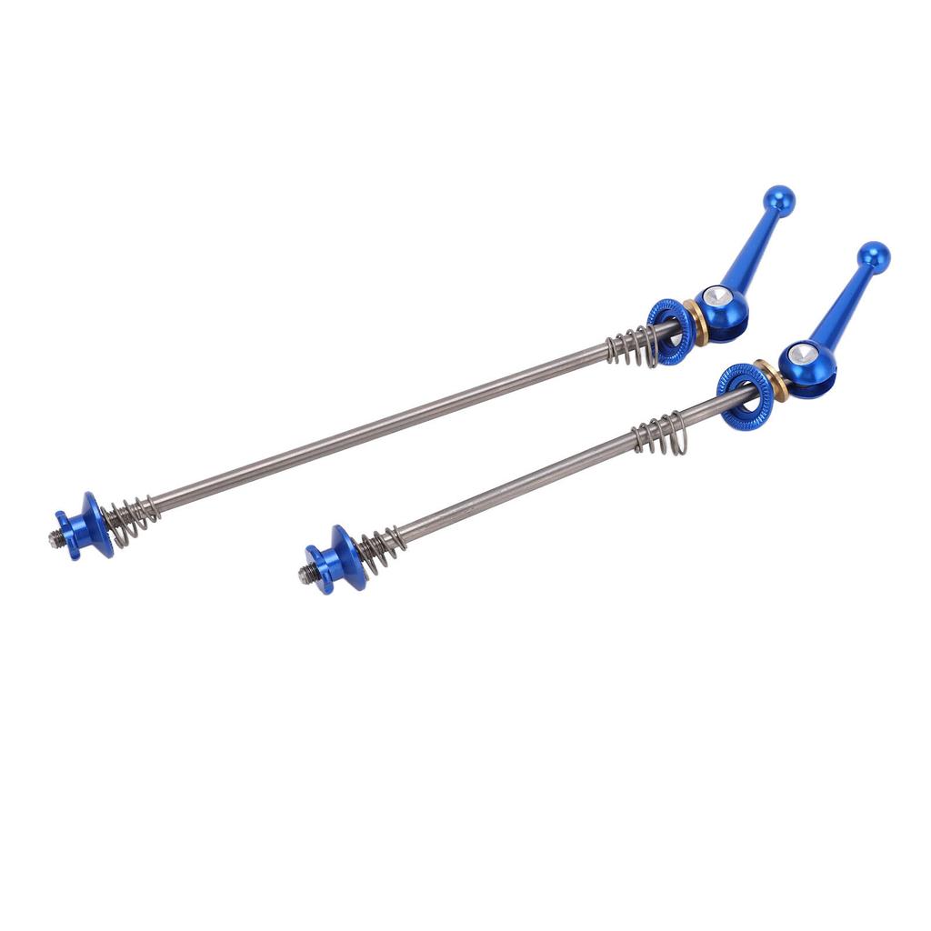 1 Pair   Hub Quick Release Poles Bike Front Rear   Alloy Axle Skewer Lever