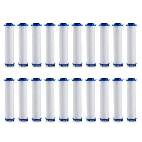 5Pcs Shower Filter Efficient Filtration Easy Installation Bath Filter for Cleaner Water Quality Regular Replacement