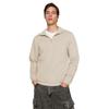TAGAS Men's Fleece Regular Fit Half-Zip Sweatshirt | Mss-6-Beige-L