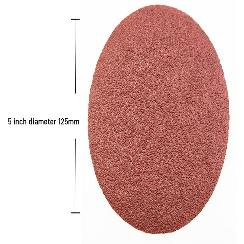 Suli 5-inch Flocked Disc Sandpaper