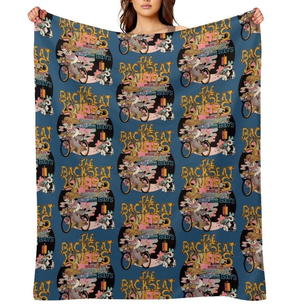 Backseat Lovers Art Throw Blanket manga Personalized Gift Quilt Sofa Blankets