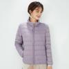 Women's Lightweight White Duck Down Jacket 2023 - Short, Hooded, Stand Collar, Fashionable Thin Style for Autumn/Winter