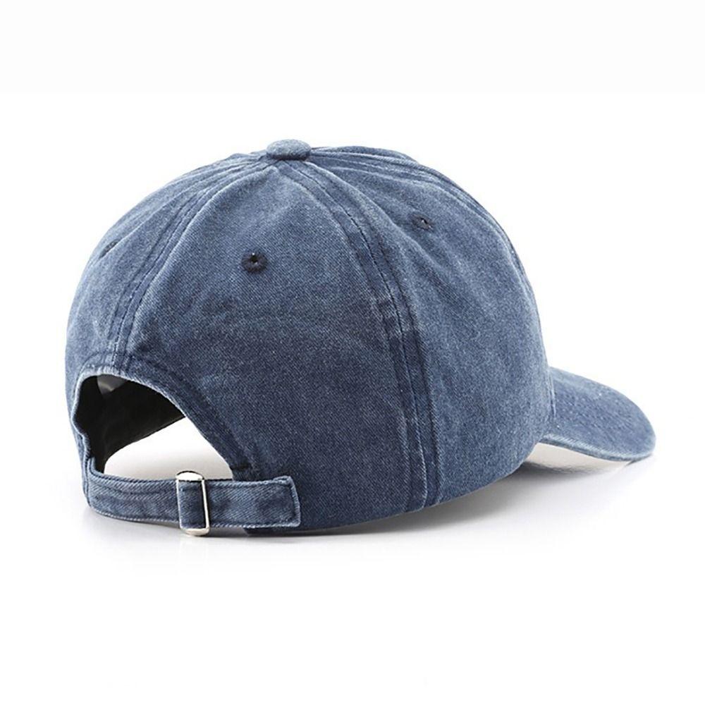 Modische Baumwoll-Baseballkappe Unisex Retro Lässig Snapback Hüte Baseballmütze