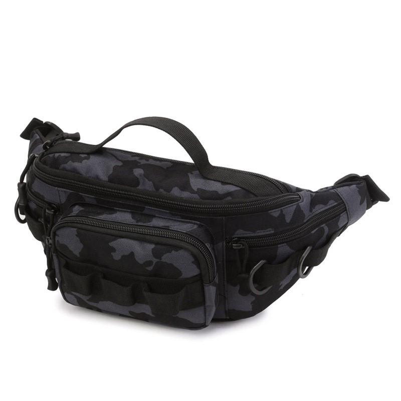 Multi-Functional Lightweight Waterproof Fishing Waist Pack Outdoor Travel Cycling Hiking Gear Storage