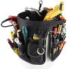Heavy Duty Gardening Tool Bucket Organizer Gardening Tool Kit Holder with 56 Pockets for Garden