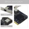 10Gbps PCIE3.0 X4 RJ45 Gigabit Servers Networking Card RTL8127AT Chip Low Profile Bracket for Desktop PC Accessories