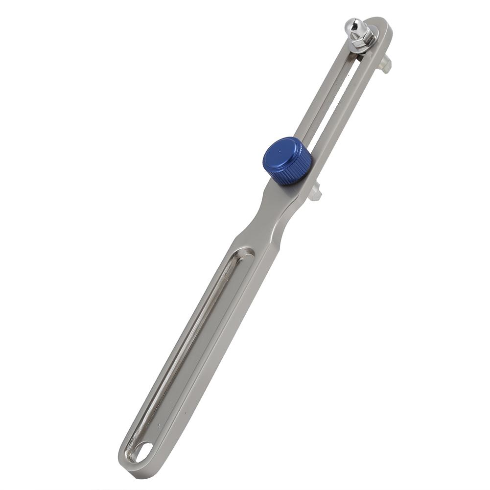 TwoFeet Watch Back Case Opener Steel Watch Case Opener Lengthened Type (Rectangular Head)