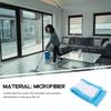 2Pcs Microfiber Mop Head Replacement for Hardwood Tile Marble Floors High Absorption Dust Hair Oil Stain Removal Easy Wash